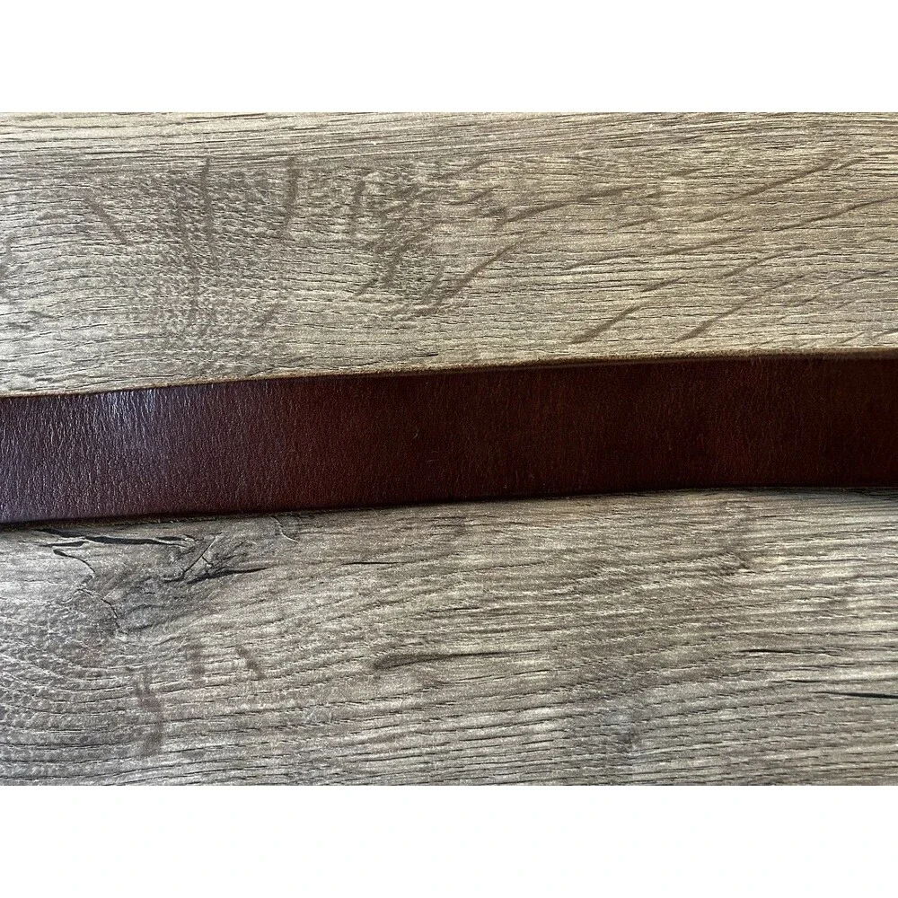 GAP Brown Leather Belt Girls Medium 22-26